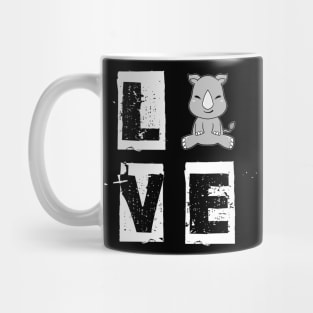 Love Rhino Mug